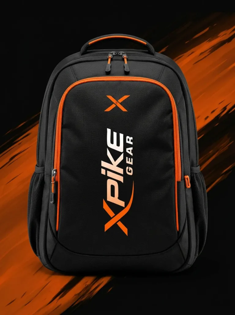 Athletic backpack for volleyball players and club programs