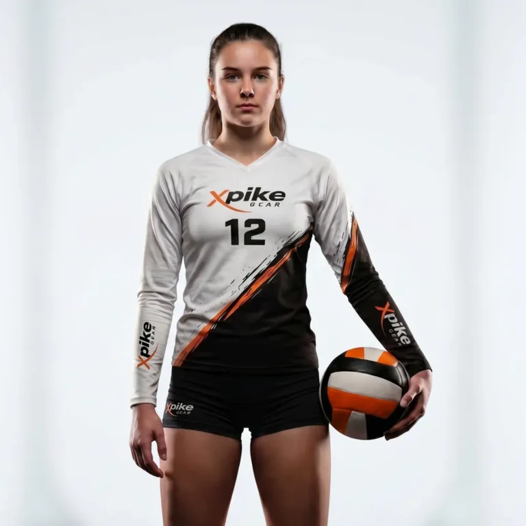 Bold Diagonal Long Sleeve Jersey · Bold Diagonal · Color Orange