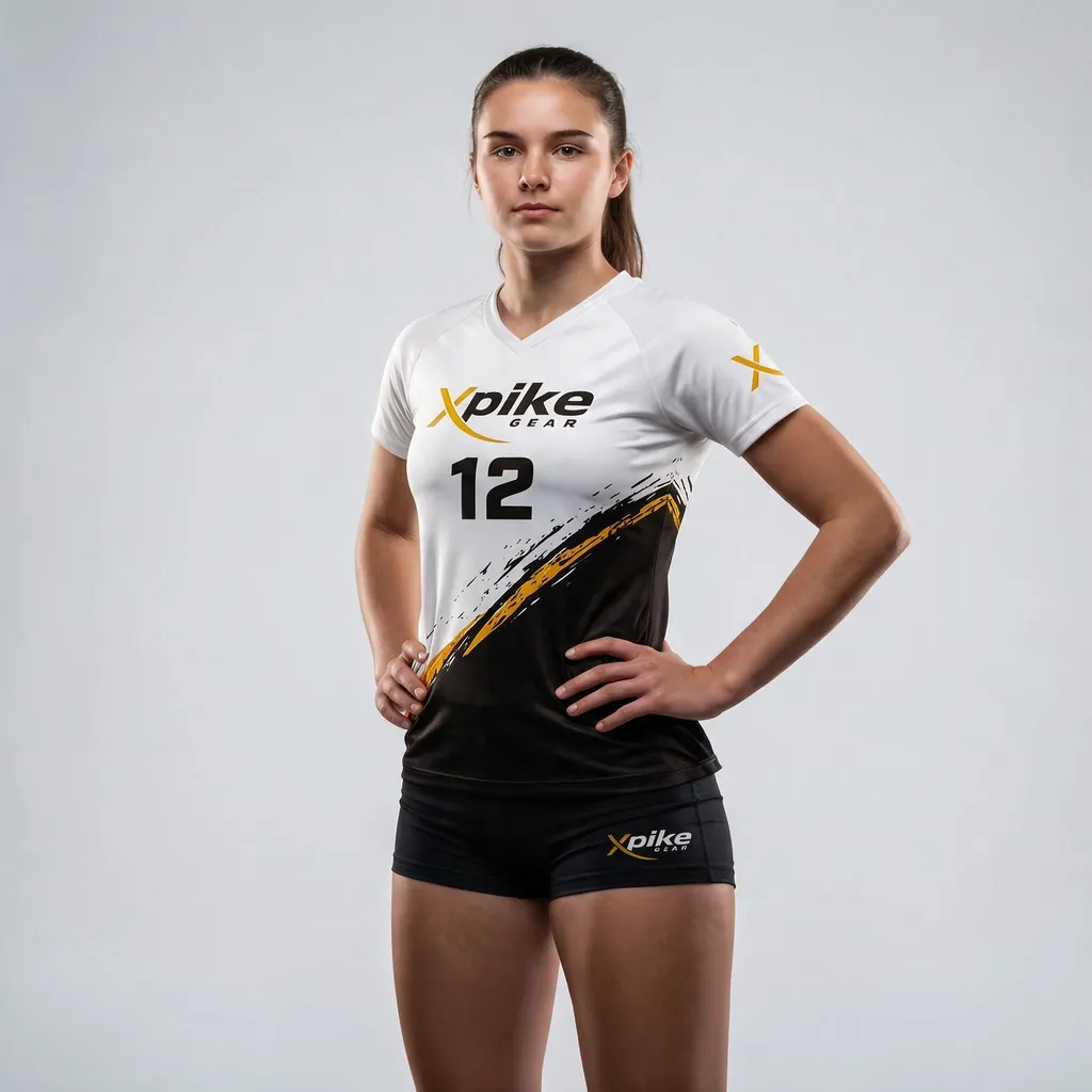 Bold Diagonal Short Sleeve Jersey · Bold Diagonal · Color Gold · Front