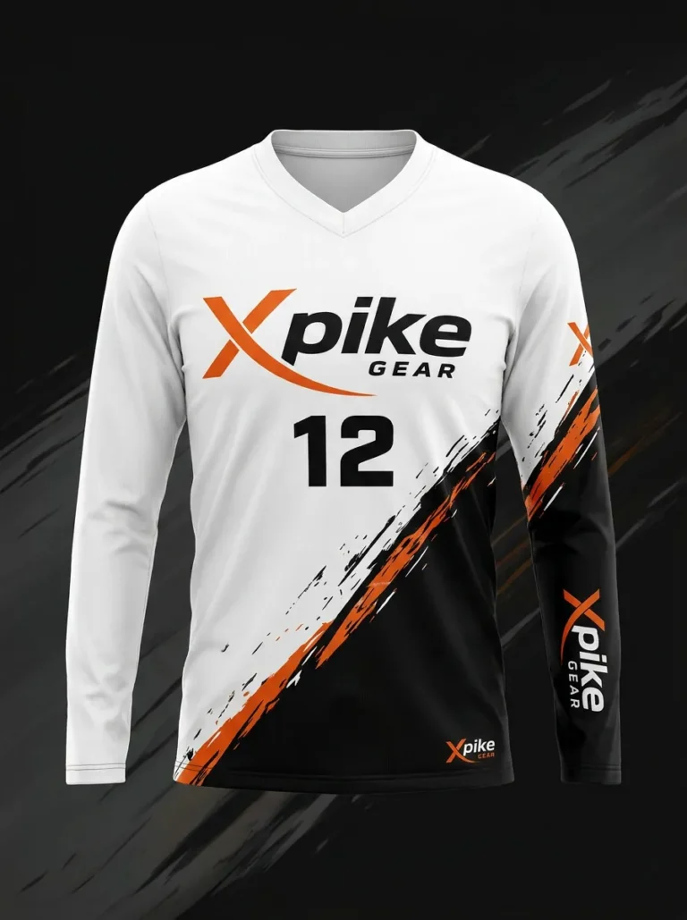 Custom sublimated volleyball competition jersey