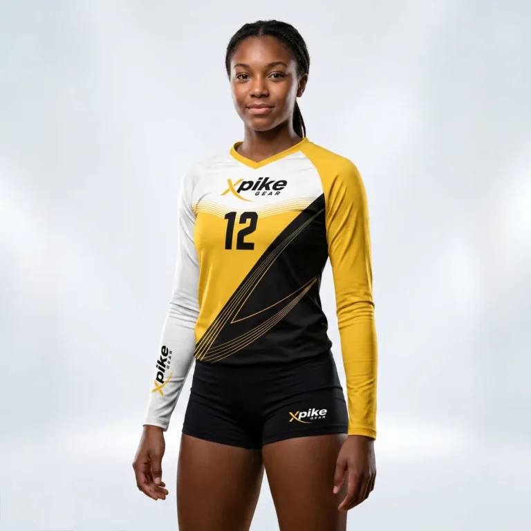Dynamic Lines Long Sleeve Jersey · Dynamic Lines · Color Gold