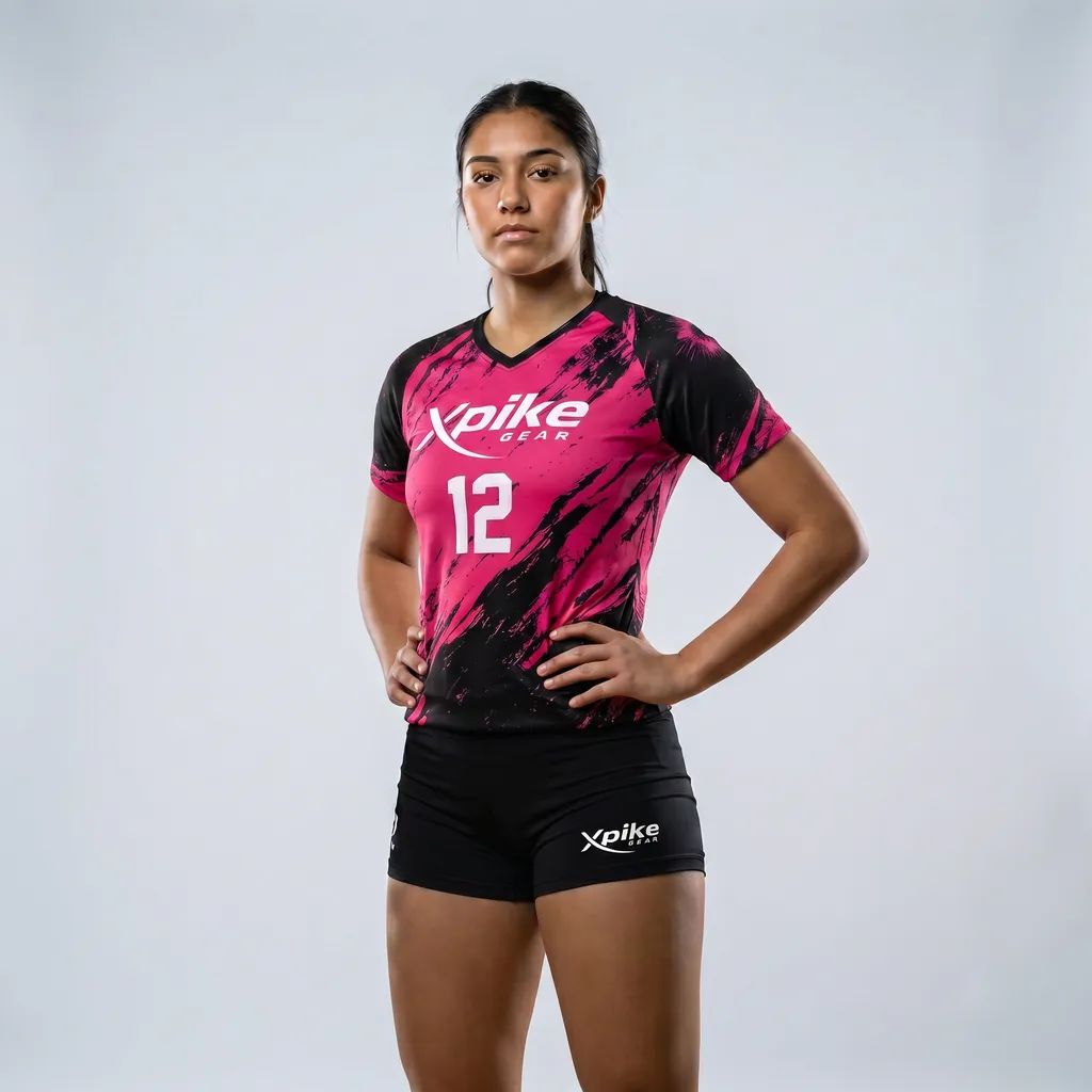 Explosive Splatter Short Sleeve Jersey · Explosive Splatter · Color Magenta · Front