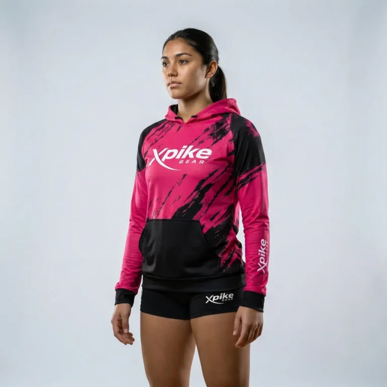 Explosive Splatter Sublimated Hoodie · Explosive Splatter · Color Magenta