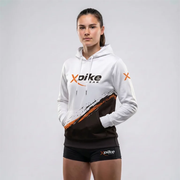 Bold Diagonal Sublimated Hoodie · Bold Diagonal · Color Orange